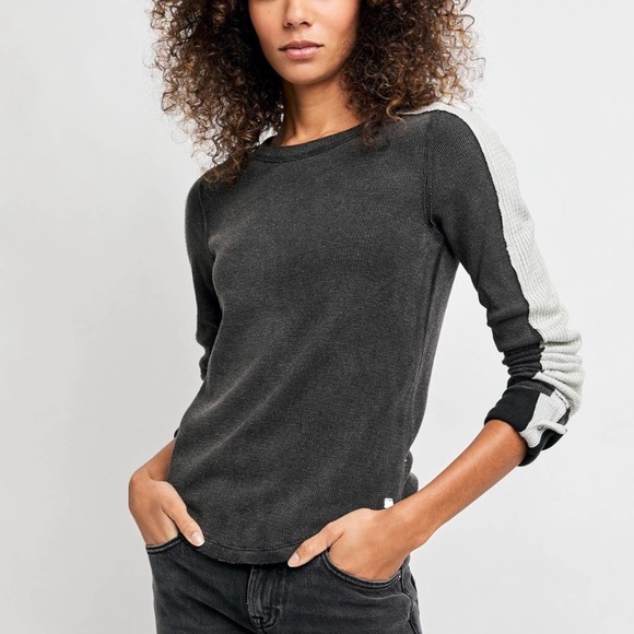 Free People Tops - Free People Tasha Waffle Knit Thermal Top Size Small